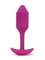 B-Vibe Vibrating Snug Plug M: Vibro-Analplug, rose
