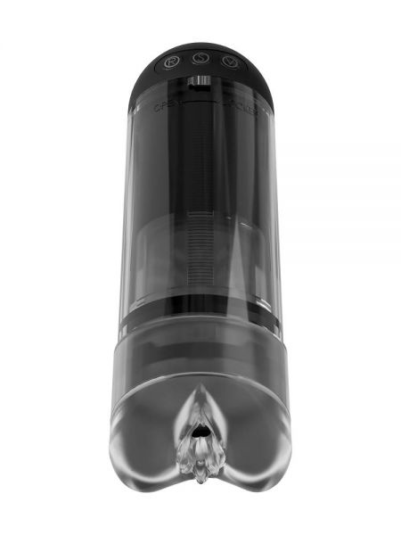 PDX Elite Extender Pro Vibrating Pump: Masturbator, schwarz