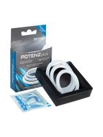 POTENZplus: Penisringe-Set, transparent
