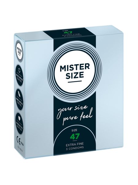 Mister Size: Passgenaue Kondome, 3er Pack