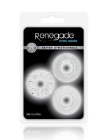 Renegade Dyno Rings: Penisring 3er Set, transparent
