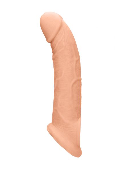 Realrock Penis Extender with Rings: Penishülle 22cm, haut